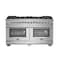 Forno Capriasca Titanium Professional 60In. Freestanding Dual Fuel Range FFSGS6187-60 - alternate 1